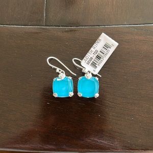 Judith ripka turquoise earrings